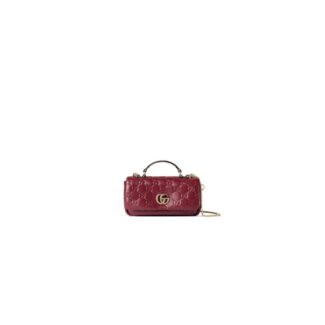 Milano mini top handle bag Red