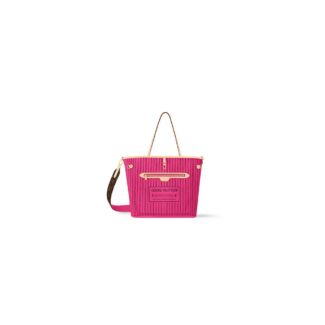 Neverfull Bandouli?re Inside Out MM Pink