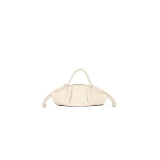 Small Paseo bag in shiny nappa calfskin(high-end grade) Beige