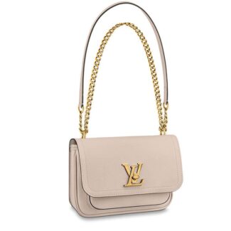 Lockme Chain PM Handbag Beige