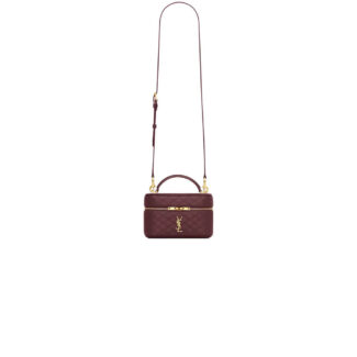 GABY lambskin cosmetic bag Red
