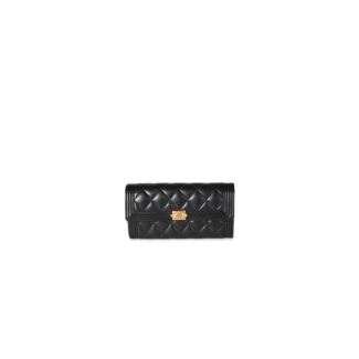 classic long wallet black