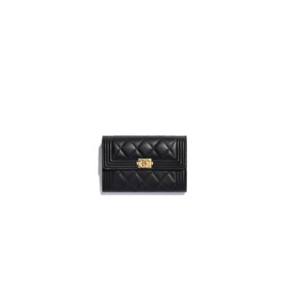 boy long wallet black