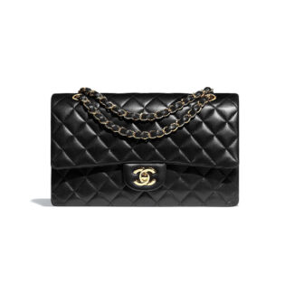 Classic Flap Handbag black
