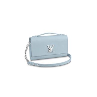 Lockme Clutch Purse Lake Blue