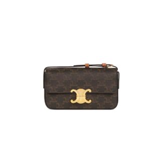 TRIOMPHE SHOULDER BAG black