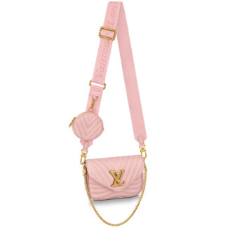 New Wave Multi Pochette Handbag Pink