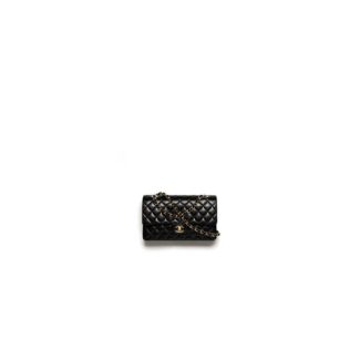 Classic handbag medium ?High-end grade? black